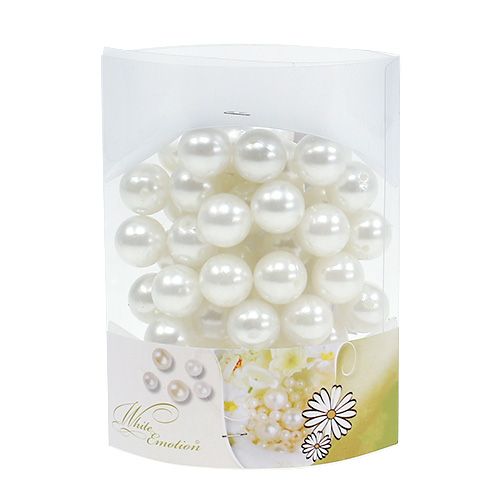 Floristik24 White pearls Ø20mm 200g 50pcs