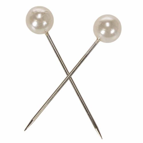 Pearl head pins champagne Ø15mm 75mm | Floristik24.co.uk