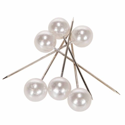 Beading pins white Ø20mm 90mm buy online | Floristik24.co.uk