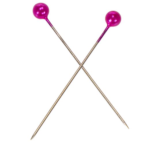 Pearl Head Pins for Floristry Pink Ø4mm 40mm 150pcs | Floristik24.co.uk