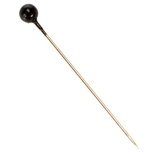 Black Pearl Head Pins for Floristry Ø4mm 40mm 150pcs | Floristik24.co.uk