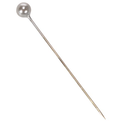 Silver Pearl Head Pins for Floristry and Decoration Ø4mm 40mm 150pcs | Floristik24.co.uk