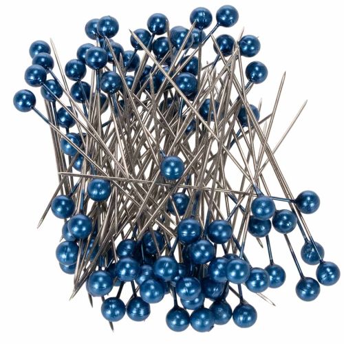 Pearl head needles Ø6mm 65mm blue buy online | Floristik24.co.uk