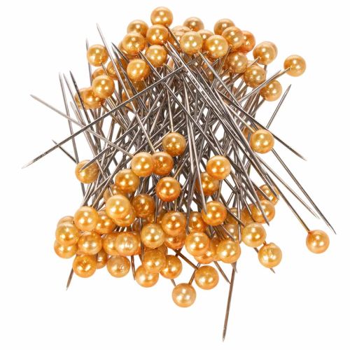Pearl head needles Ø6mm 65mm orange buy online | Floristik24.co.uk