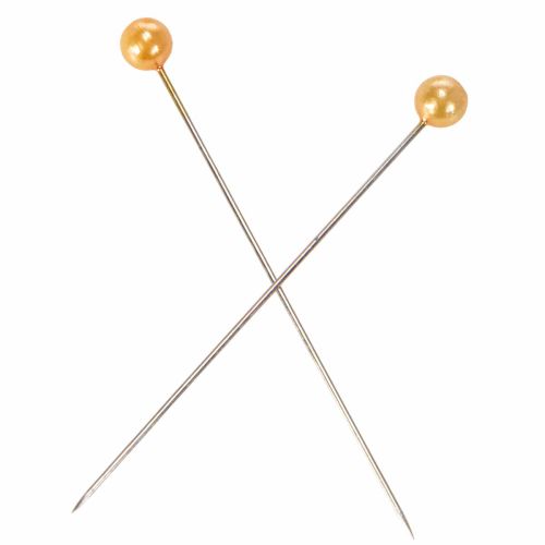 Pearl head needles Ø6mm 65mm orange | Floristik24.co.uk
