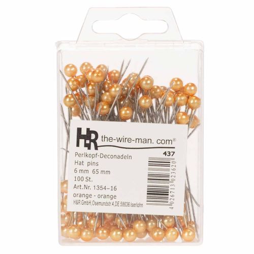Pearl head needles Ø6mm 65mm