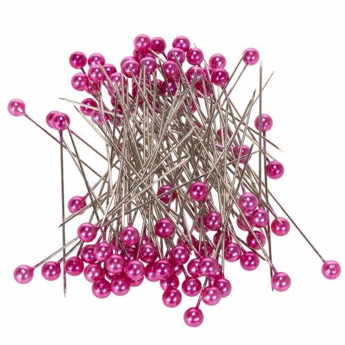 Product Pearl head needles Ø6mm 65mm pink