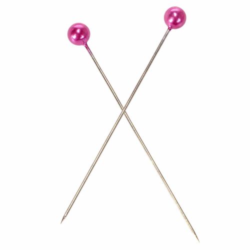Product Pearl head needles Ø6mm 65mm pink