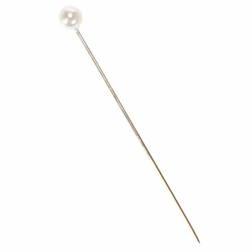 Pearl Head Pins White Ø6mm