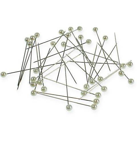 Product Pearl head pins Ø6mm 65mm Champagne