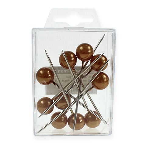 Product Pearl Head Pins Gold Ø15mm 75mm