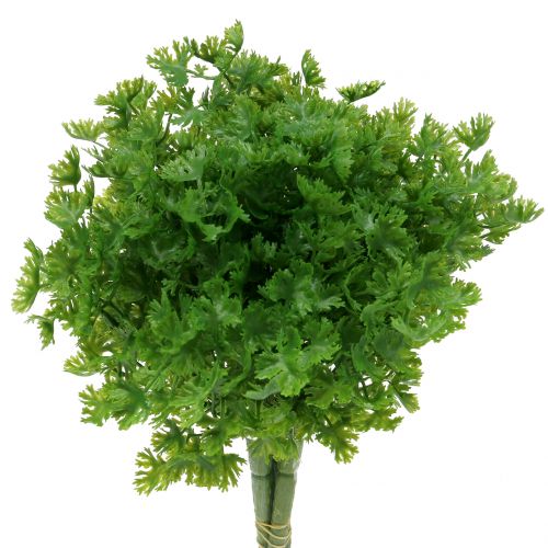 Floristik24 Parsley artificial green 26cm 3pcs