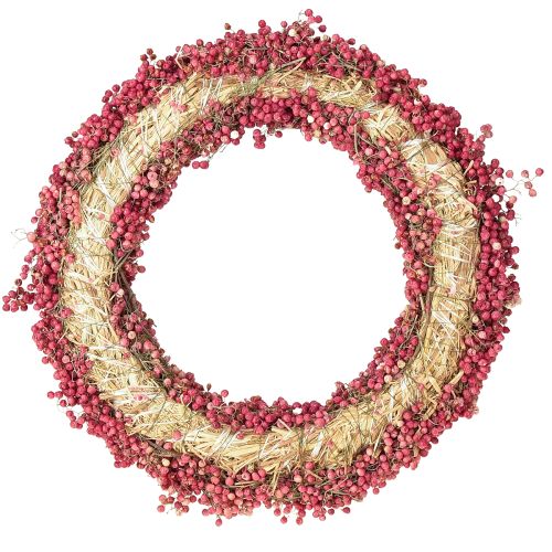 Product Pepper wreath pink pepper berries wreath dried wreath Ø30cm