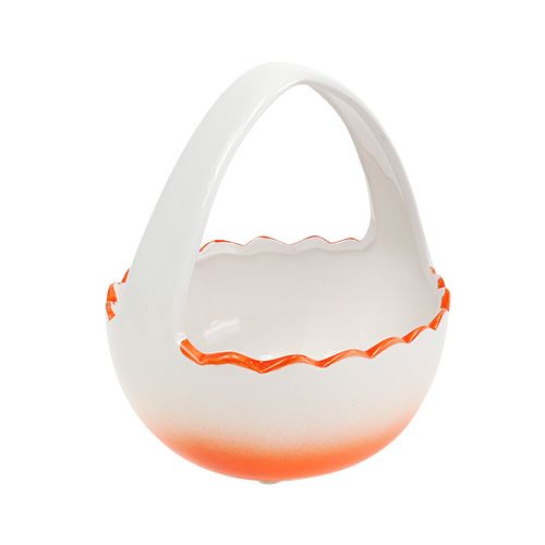 Planti White, Orange Ø12,5cm