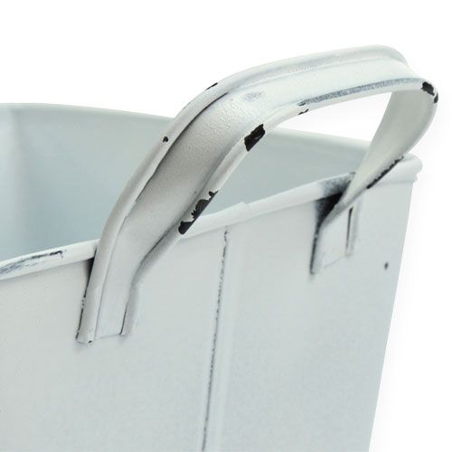 Floristik24 Plant bucket with handles 16x16x15,5cm 2pcs