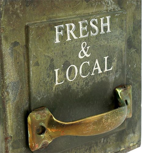 Floristik24 Planter square Antique 10cm x 10cm