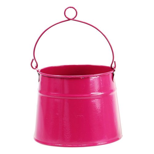Floristik24 Pink planter Ø12cm H11cm