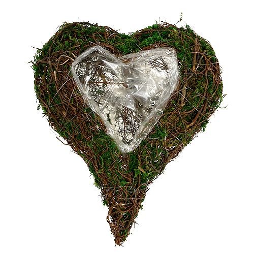 Floristik24 Plant heart as arrangement base 30x35cm H8cm