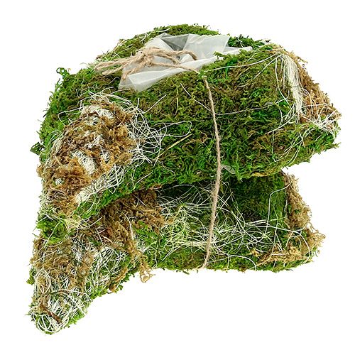 Floristik24 Plant Heart Moss 30cm x 20cm 2pcs