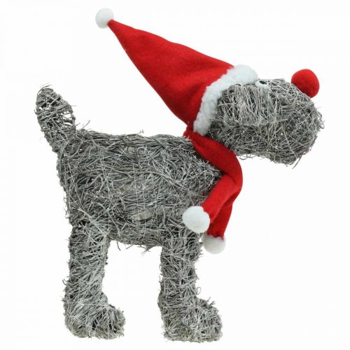 Product Dog for planting, Christmas decoration, plant basket, Advent H30cm L29.5cm