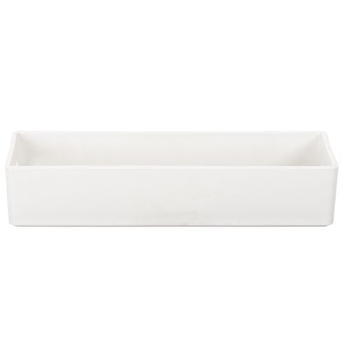 Rectangular Tray with Handles for Storage and Table Decoration, 32cm, Light Grey | Floristik24.co.uk
