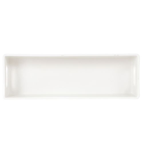 Rectangular Tray with Handles for Storage and Table Decoration, 32cm, Light Grey | Floristik24.co.uk