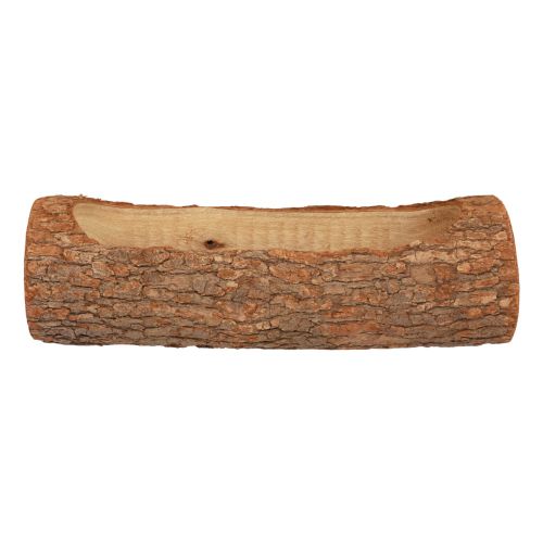 Plant box wooden decorative rustic natural 30cm×10.5cm×8cm