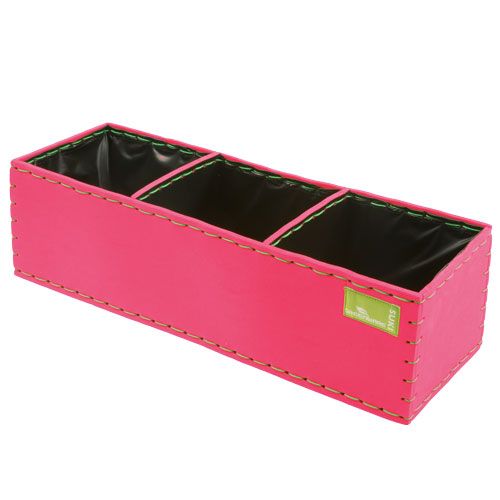 Floristik24 Planter fuchsia 40 cm x 14 cm x 11 cm, 1Pc