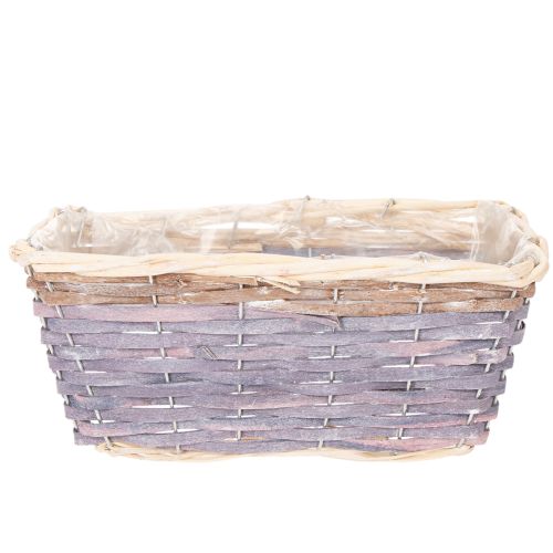 ProductName  
Rectangular Wooden Plant Baskets with Plastic Lining 25cm Set of 4  

ProductDescription  
<div>  
<h2>Rectangular Wooden Plant Baskets with Plastic Lining</h2>  

<p>Bring a practical yet decorative touch to your living spaces with these re | Floristik24.co.uk