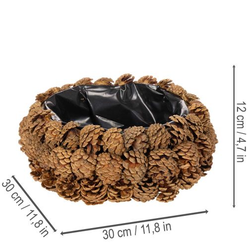 Round Pinecone Bowl for