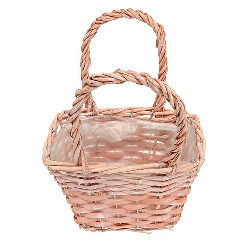 Floristik24 Plant Basket Orange 20cm x 14cm H13cm