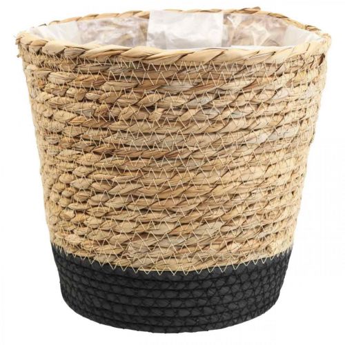 Floristik24 Plant basket planter seagrass basket deco nature Ø26cm H23cm