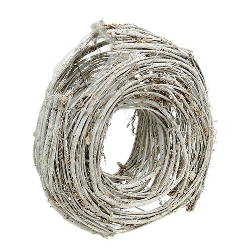 Floristik24 Plant wreath Vine White standing Ø30cm