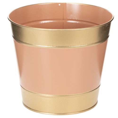 Product Metal plant pot/flower pot, Ø17cm H14.5cm, 4 pieces