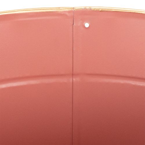 Product Metal plant pot/flower pot/planter, Ø26cm H22cm, 4 pieces