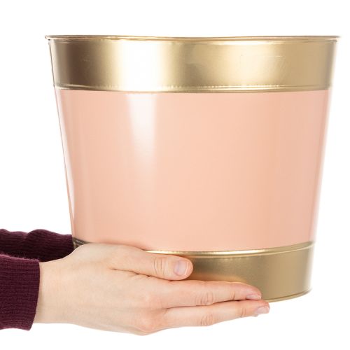 Product Metal plant pot/flower pot/planter, Ø26cm H22cm, 4 pieces
