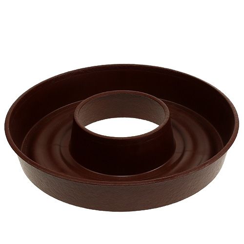 Floristik24 Plant ring “Rondino” brown Ø35cm 1 piece