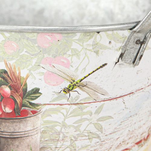 Product Metal planter oval Fresh Garden 34.5x14x15.5cm