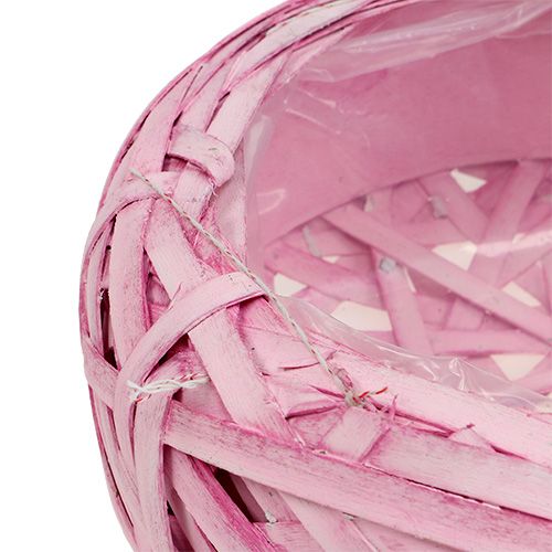 Floristik24 Planter bowl pink Ø25cm H9cm
