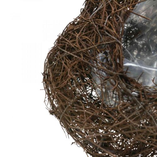 Product Plant bowl heart cemetery, vine heart for planting 21cm