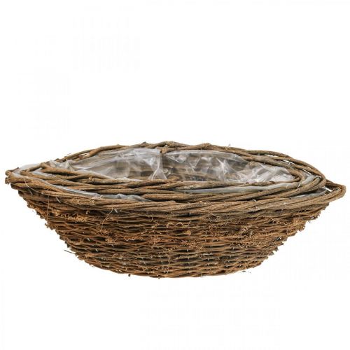 Floristik24 Plant bowl plant basket vine basket L35/42/46cm set of 3