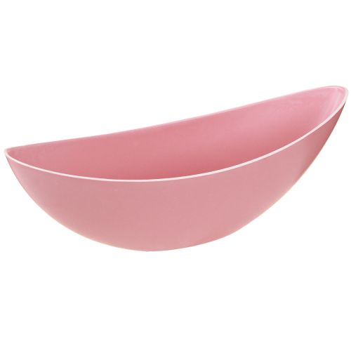 Product Planting Boat Plastic Flower Bowl Pink 28×9×9cm 3pcs