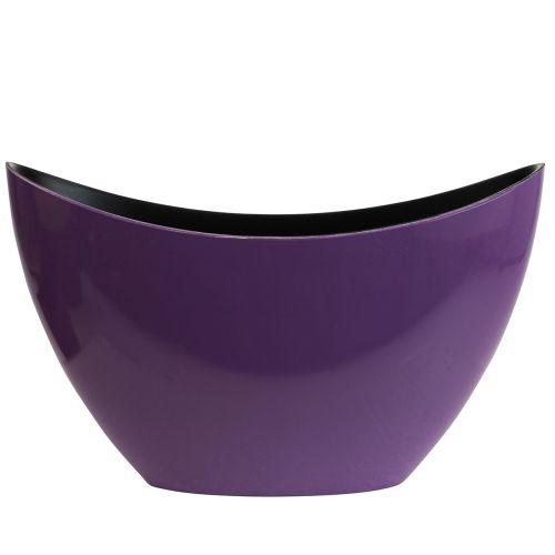 Product Plant boat decorative bowl purple 20×9cm H12cm