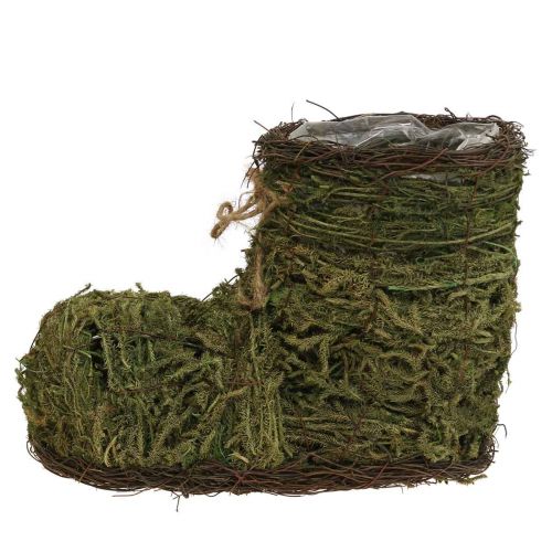 Product Plant pot shoe for planting moss and vine 30×14×21cm
