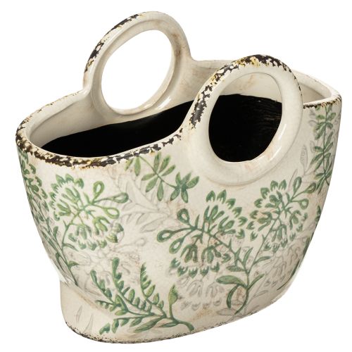 Ceramic planting bag for living area and balcony 21cm
