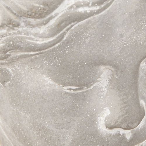 Product Plant Pot Woman&#39;s Head Decorative Planter White Washed 15×16×21cm
