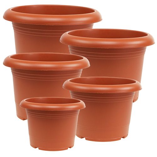 Product Plant pot “Oliver” terracotta Ø15cm - 45cm, 1pc