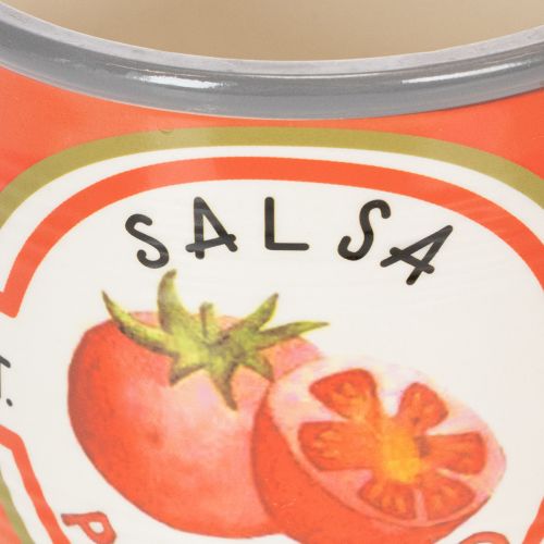 Product Decorative ceramic plant pots with tomato design for stylish home accents, 14cm, set of 3