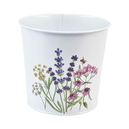 Floristik24 Plant pot, flower pot metal sheet planter Ø15cm H14cm