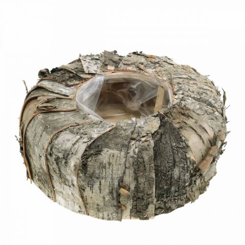 Product Planter around birch bark plant pot Ø25cm H10cm